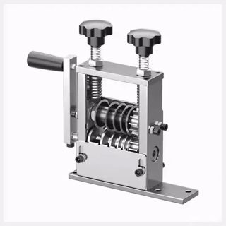 Manuelle Kabelschälmaschine,Kabelschälmaschine für 3-17 mm Kabel, Kabel Abisolierer Maschine mit 6 Kanälen und 5 Klingen mit Abnehmbarem Griff (Silver)