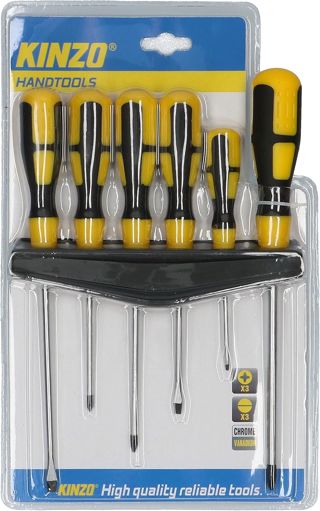 Kinzo Schraubendreher Set (6 Stück), 1 Stück, 871125249355