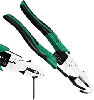 Drahtschneider, Nagelzange | Multifunktionswerkzeug Abisoliergerät Drahtschneider und Schere für Zaun, Reparatur von Schmuck und Kabelanwendungen