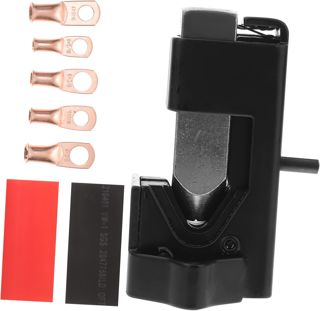 Lurrose 1Satz Crimpzange für Awg Ringterminal Hochwertige Crimpzange für Batteriekabel Wärmeschrumpfbarer Röhren für Automobilprojekte