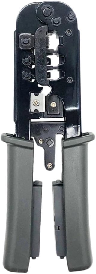Netzwerkzange mit Prüfgerät 8p 6p 4p Ratsche für Rj45