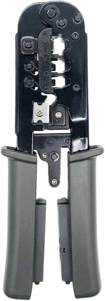 Netzwerkzange mit Prüfgerät 8p 6p 4p Ratsche für Rj45