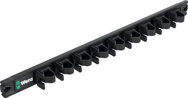 Wera 05136414001 9611 Magnetleiste für bis zu 9 Kraftform Schraubendreher, unbestückt, 30 x 400 mm