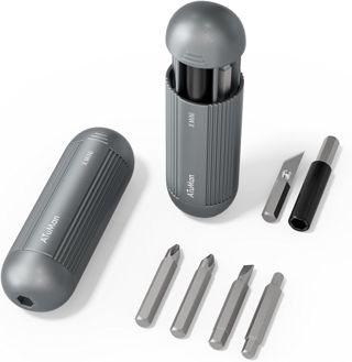 ATuMan 6 in 1 Magnetisch Mini Schraubendreher Set mit Bits im Griff