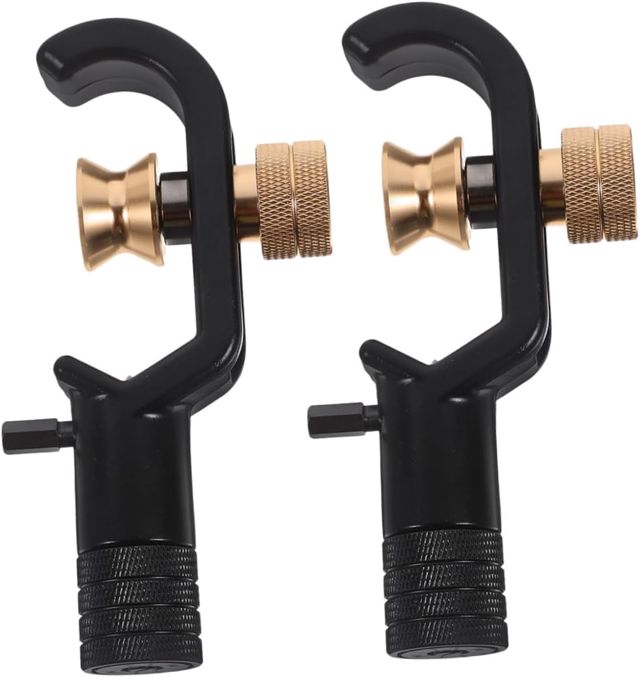 jojofuny 2 Stück Kabelabisoliermesser 4-10mm 8-28,6mm mit Raddesign Horizontaler und Vertikaler Kabelöffnung Langlebiges Elektro Handwerkzeug für Elektriker