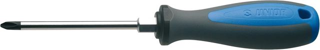 Unior Schraubendreher PH mit Sechskant, 3-Komponentengriff; PH 3 x 150, 1 Stück, 616TBI