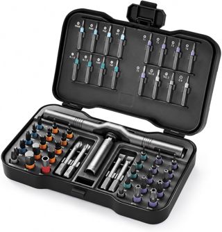 50 IN 1 Magnetischer Ratschen Schraubendreher set Abnehmbarer T-Griff