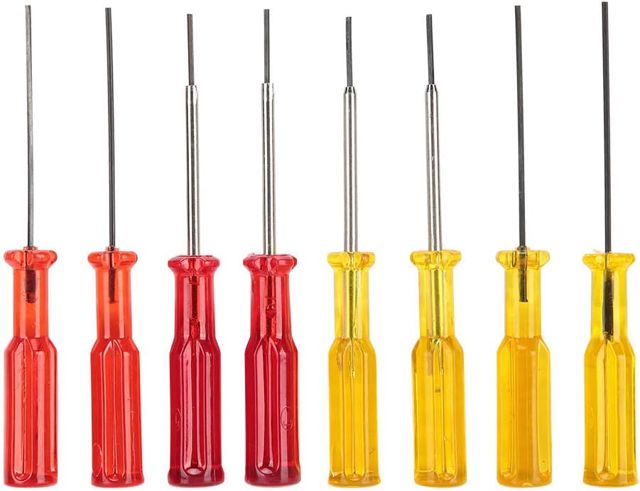 8-teiliges Innensechskant-Schraubendreher-Set, vielseitige Werkzeuge für Näh- und Overlock-Maschinen, präzise Passform für 1,5 mm/1,6 mm, kompaktes Design für einfache Lagerung