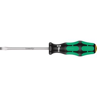 Wera 334 Schlitz-Schraubendreher ̶ Werkstattklinge, 0,8 x 5 x 100 mm, 1 Stück, 05007610001