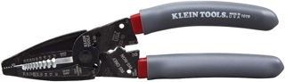 Klein Tools 1019 Klein-Kurve Abisolierzange mit Schneider und Crimper, 197 mm | Vier Crimpfunktionen | Verstärkter Kopf | Massiv ca. 0,13–5,26 mm², mehrdrähtig ca. 0,08–3,31 mm²