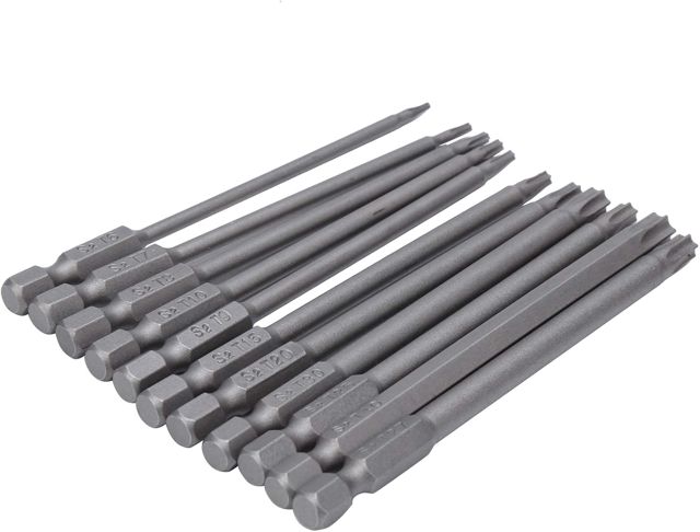 Hohle Pentalobe-Schraubendreher-Bits, 11-teiliges Magnetisches Schraubendreher-Bit-Set, 3 Zoll/75 Mm, Hohler Pentalobe-Typ für Elektrische Bohrmaschinen, Schraubendreher-Bit-Sets