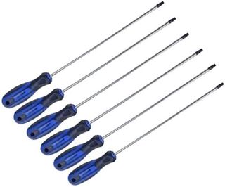 US. Pro 6PC EXTRA LONG STAR TORX SCREWDRIVERS 250mm B1520