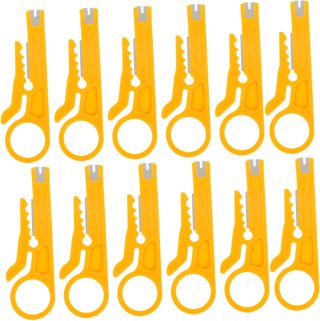 Kleiner Abisolierwerkzeug Kleiner Abisolierer 20 Stück Orange