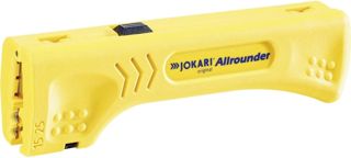 JOKARI®original Entmanteler Allrounder zum Abisolieren von Flach- und Rundkabeln 4-15mm Ø