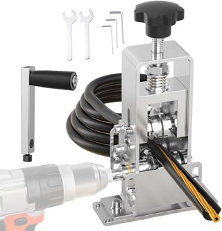 Bohrleistung und manueller Kupferdrahtschäler für 1 mm ~ 21 mm Kabel