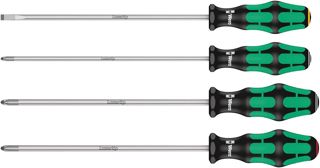 Wera 335/350/355/4 Schraubendrehersatz Kraftform Plus Lasertip 200mm 05347736002