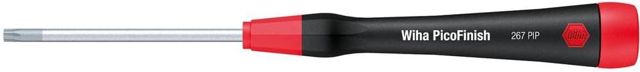 Wiha Feinschraubendreher PicoFinish TORX® (20123) T4 x 40 mm filigraner Präzisionsschraubendreher, Modellbau, Feinmechanik, mit Drehkappe