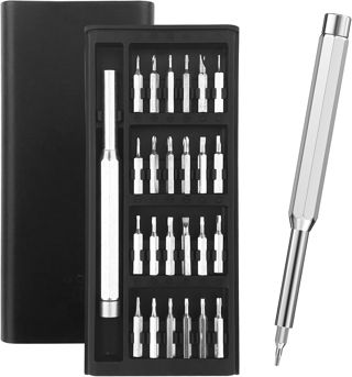 Lixiluxia 24 in 1 Schraubendreher Set, Feinmechaniker Werkzeug, Mini Precision Screwdriver Set, Feinwerkzeug Set, Präzisionsschraubendreher Reparatur Kit, für iPhone, iPad, Laptop, Uhren, Brillen