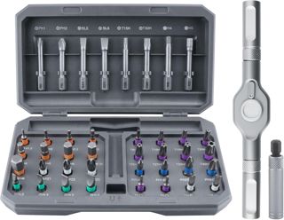42-in-1 Magnetischer Schraubendreher Set mit Abnehmbarem T-Ratschengriff