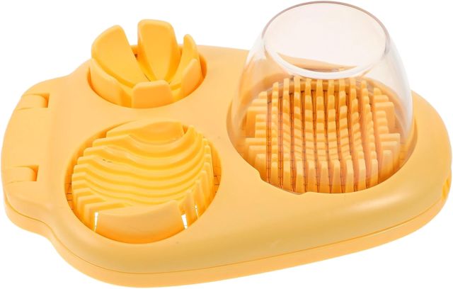 Eierschneider mit Edelstahldraht, 3-in-1 für Eier und Pilze