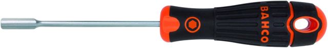 Bahco 8 mm Sechskant Steckschlüssel-Schraubendreher, Länge 267 mm/Klinge 150 mm