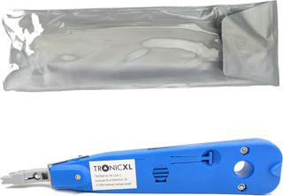 TronicXL Profi LSA Auflegewerkzeug Auflege Anlege Anlegewerkzeug Krone LSA+ Leisten Abisolierer Kabel abisolieren Tool