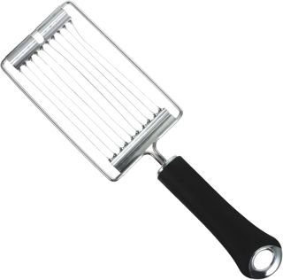 Eierschneider aus Edelstahl für Käse und Karotten, Silber