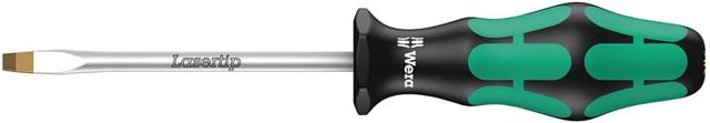 Wera 334 Schlitz-Schraubendreher ̶ Werkstattklinge, 1 x 6 x 150 mm, 1 Stück, 05340330001