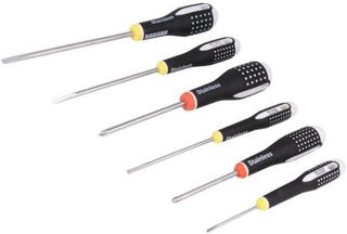 BE-9881I Schraubendreher Anz.Stk: 6 Phillips-Kreuzschlitz-Bits,flach BAHCO