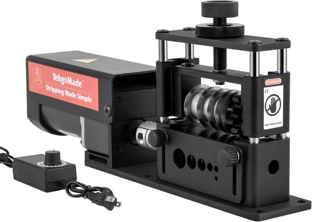 XARILK Automatische Kabelabisoliermaschine, Verbesserter Motor, 6 Kanäle