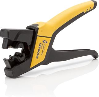 JOKARI®original Abisolierzange Outlet Special 20 für einen Fensterschnitt im Kabel, Art.Nr. 20220