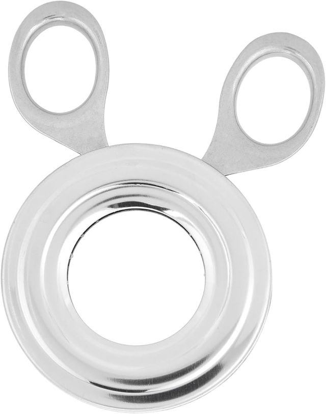 Cryfokt Robuster Eierschneider aus Edelstahl mit Ergonomischem Griff Zum Mühelosen Entfernen der Eierschale, 1 Einheit