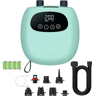 dwndpump SUP Pumpe Akku Elektrische 20PSI, Tragbar Aufblasen und Entleeren