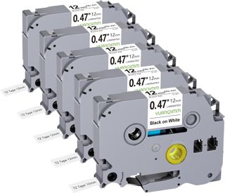 10x Yuanqimm TZe-231 Schriftband Kompatible für Brother P touch Bänder 12mm
