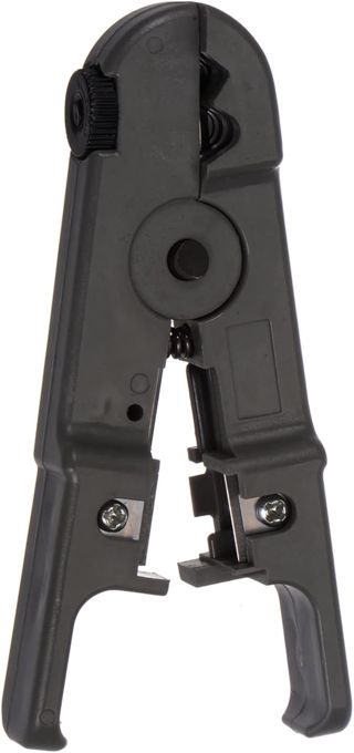 QUARKZMAN Koaxialkabel Abisolierzange Werkzeug 3.2-9.0mm Schwarz