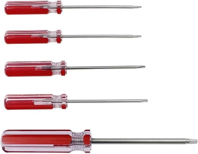 5-teiliges Dreieck-Schraubendreher-Set, magnetische Dreieck-Schraubendreher-Bits 1,8 mm, 2,0 mm, 2,3 mm, 2,7 mm, 4,2 mm, Schraubendreher-Reparaturwerkzeug für Spielzeug und Batteriewechsel