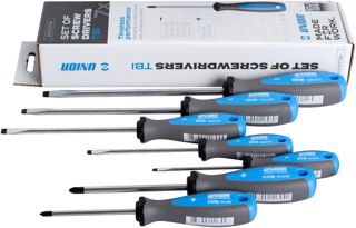 Unior 607CS7TBI Schraubendreherset TBI im Sichtkarton