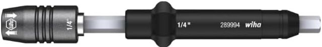 Wiha Bithalter für Drehmoment-Schraubendreher mit Quer- oder Pistolengriff (28758) 1/4 mm x 125 mm