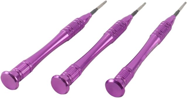 Ubric 3 PCS Dreiecksschraubendreher, Y Form Tri-Point Schraubendreher Für Switch, NDS, NDSL, DS Lite, GBA, Gameboy Advance (Y2,0 X 122mm)