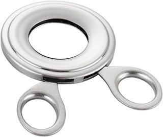 Mikikit Ergonomischer Eierschneider mit Vibrationsaktiviertem Eierschalenentfernungswerkzeug aus Edelstahl für Einfache und Schnelle Zubereitung in Küche
