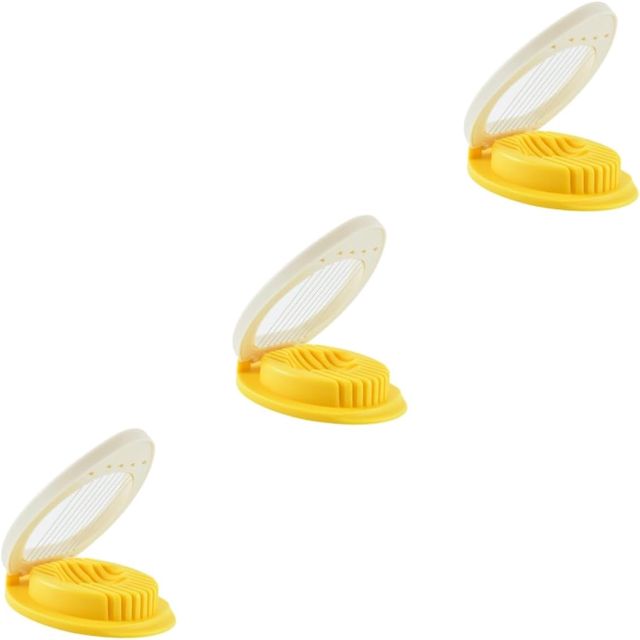 TOPBATHY 3stücke Eierschneider Für Eier Und Früchte Multifunktionale Manuelle Küchenschneider Für Einfache Zubereitung Leicht Zu Lagern Und Platzsparend Für Zuhause