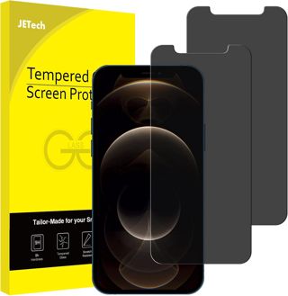 JETech Sichtschutz Schutzfolie für iPhone 17 Pro, 2 Stück