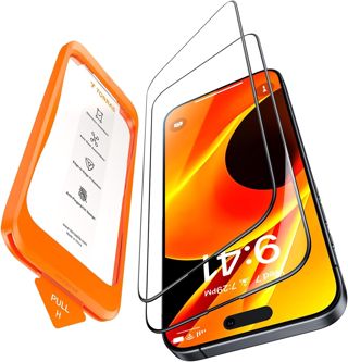 TORRAS für iPhone 17 Pro Max Panzerglas Sichtschutz 9H+, 2 Stück