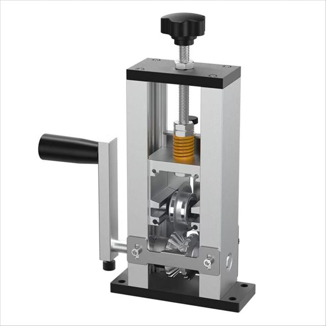 Abisoliermaschine, verstellbar, manuelle und bohrbetriebene Abisoliermaschine für Kupferkabel-Recycling, Handkurbel, Abisolierwerkzeug, 1–25 mm