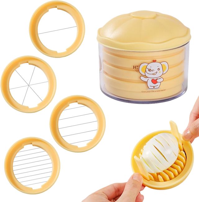 Eierschneider Handlicher Eierschneider Würfelschneider Zerkleinerer Reibe