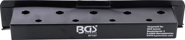 BGS 67157 | Magnet-Schraubendreher-Halter | für 9 Schraubendreher