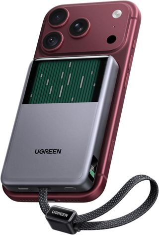 UGREEN MagFlow Pro 10000mAh Qi2 25W Powerbank Magsafe mit USB-C 45W