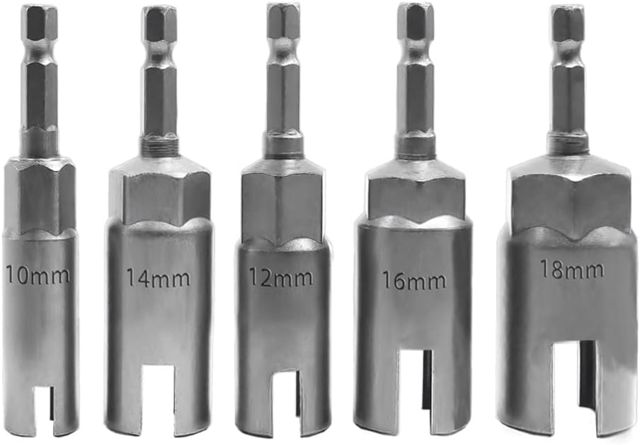 5 Stück Power Flügelmutter Treiber Schlitz-Flügelmutter-Schraubendreher-Set