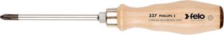 Felo Schraubendreher mit Holzgriff PH 2 x 100 Felo Dest. 330 Multicolor