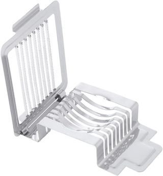 Gatuida Edelstahl Eierschneider Multifunktionaler Gemüseschneider Eier Lebensmittel-slicer Küchengerät Für Harte Eier Pilze Käse Und Obst Sicherer Handlicher Küchenhelfer